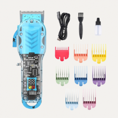 Transparent Hair Clipper Electric Pusher/hair Salon Power Generator Pusher/shaving Knife（Wechat:13510231336） photo-2