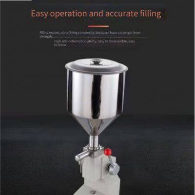 Dingfeng Supplies Model A03 Hand-pressed Paste and Liquid Filling Machine, Small Pneumatic Paste and Liquid Filling Equipment, One-year Warranty photo-3