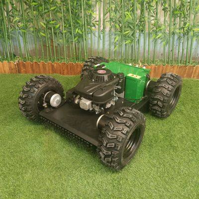 Робот-комбайн для стрижки травы 4-ходовой с 4WD, самоподвижный, с радиоуправлением