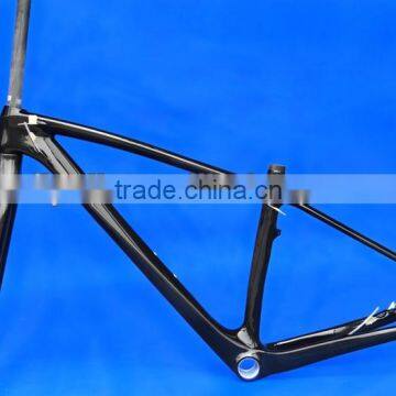 Full Carbon UD Glossy Mountain Bike MTB 29ER BB30 Frame Fork FLX-FR-217