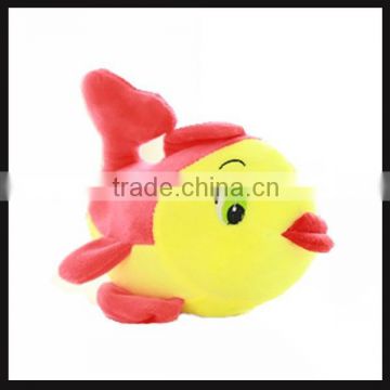 soft rainbow fish plush toy factory supply