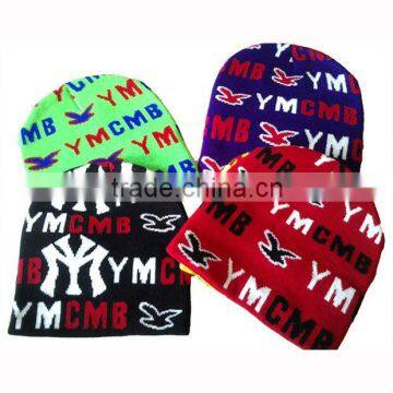 colorful sports bright colored YMCMB beanies