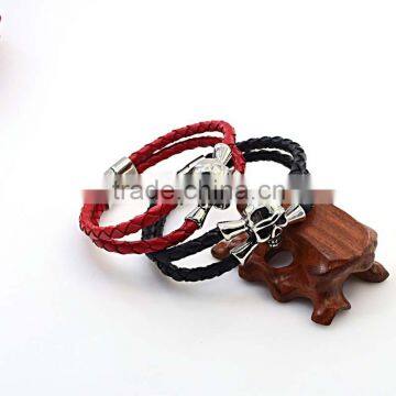 Guangzhou Wholesale Market Leather Jewelry Bracelet Men photo-3
