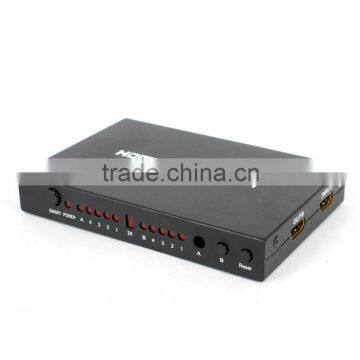 Good quality 4X2 HDMI Switch/Splitter resolution up to Ultra HD/ 4K matrix