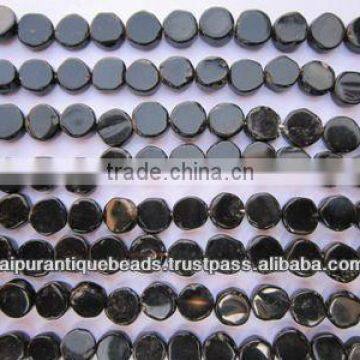 ONYX COIN BEADS GEMSTONE