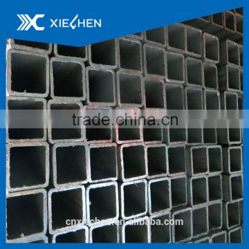 black square rectangule tube in construction export to Dubai