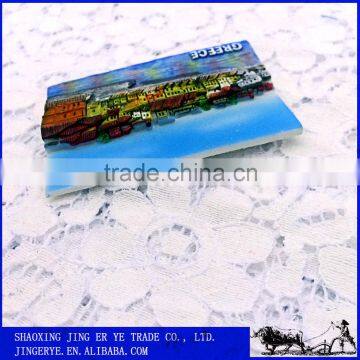 Wholesale Custom Personalized Epoxy Fruit Poly Resin 3d Tourist Souvenir Cities Fridge Magnet
