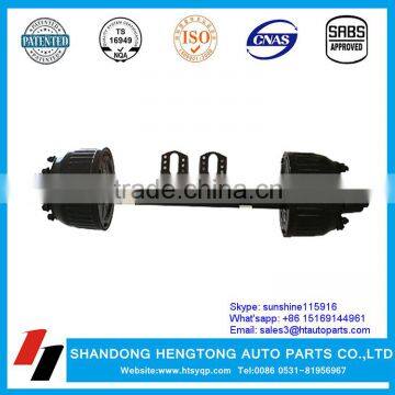 20T / 25T Fuwa Trailer Axle for semi trailers parts