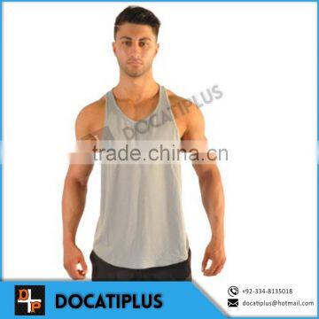 loose fitted men gym stringer