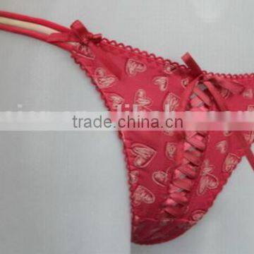 Sexy Oem Hot Pink Ladies Bikini ,sex Thong Photo for Ladies photo-2