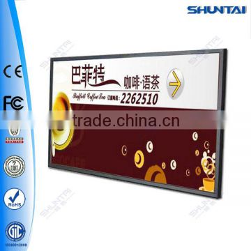 wall mounted advertising LED exterior graphic light box