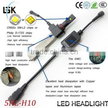All in One 2500lm Led Headlight g5 H10 Waterproof Ip65 Motorcycle Led Headlight Bulbs photo-6