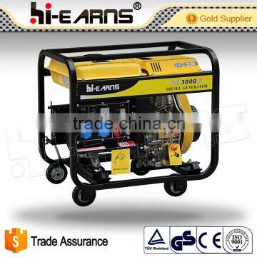 generator diesel 3kva with price small magnet generator