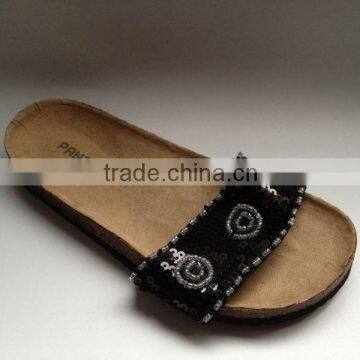 2013 newly designed birkenstock for women /cork slippers