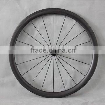 40T Powerway Hub Black Tubular Carbon Road Bike Carbon Wheelset UD Matt Carbon Wheels W40T