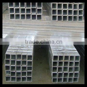 China factory pregalvanized square steel pipe