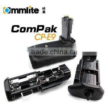 Commlite ComPak E9 Battery Grip/ Vertical grip/ Battery pack for Canon 60D