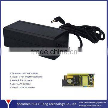 36w power adapter with c8 DC cable