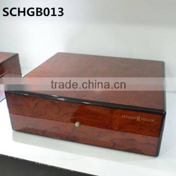 Fancy high gloss wooden jewellery box