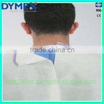 New Arrival Hospital Medical Consumables Non Sterile Ultrasonic Thermal Welding Yellow Disposable Isolation Gown photo-3