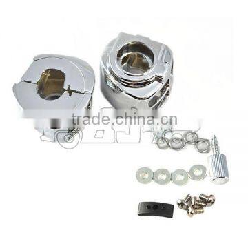 BJ-SWH265-010 Universal motorcycle switch housings chrome for 2009- later Dyna V-Rod