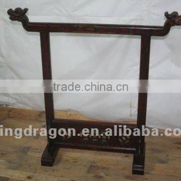 chinese antique furniture pine wood shelf for Gong