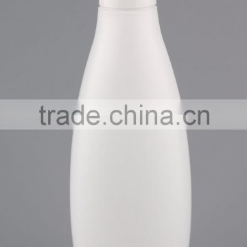 300ml white plastic pe bottle for shampoo and shower gel