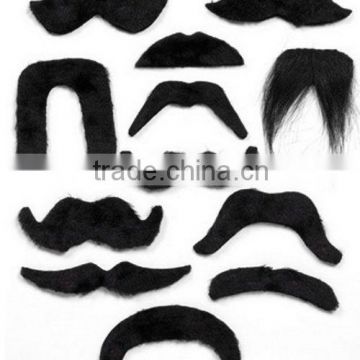 Carnival festival artificial mustache beard for adults MU2050