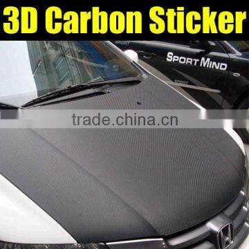 3D carbon film with air free bubbles grey color