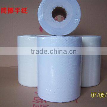 Guangdong ,1PLY-outside pull Recycled Pulp paper towel,jumbo roll