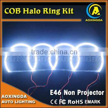 COB Car Headlight Halo Light Kit for E46 Non Projector