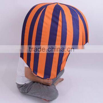 Wood Hadle Yellow/blue Big Hat Umbrella photo-3