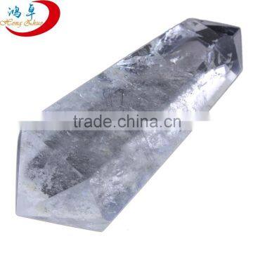 HOT SALE New Cheap Clear Natural Quartz Metaphysical Obelisk Pattern Healing Crystal Wands