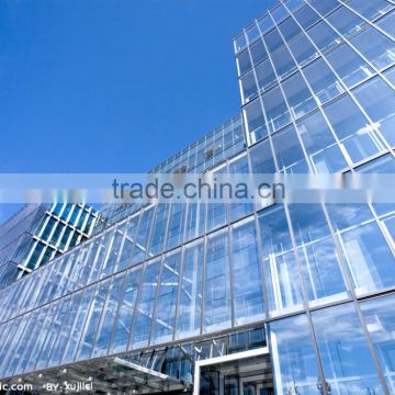 Building curtain wall glass facade