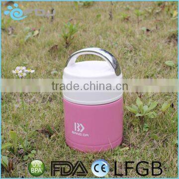 Stainless Steel Food Storage Container With Screw Lid