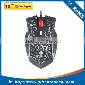 High Precision Gaming Mouse with Side Control 1600dpi Wired Mouse USB Mouse