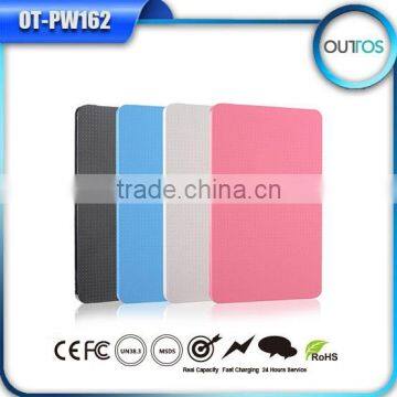 2015 Ultra Thin Portable ce Rohs Power Bank 4000mah