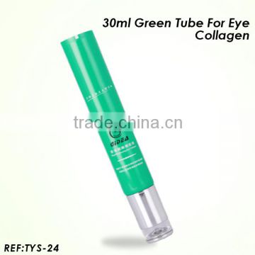 30ml green round tube for eye collagen