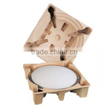 Factory provide customized molded paper tray pulp packaging for electronics