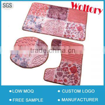 water absorb 3D Memory foam Floor Bath mat