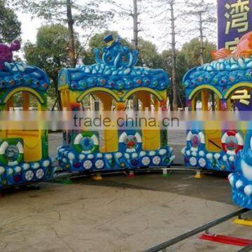 Amusement kids train hot sale track train