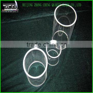 Large diameter quartz glass tube fused silica tube