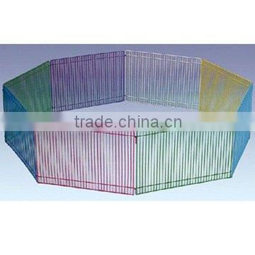 Colorful Wire Pet Fence (Eight Panel Playpen)