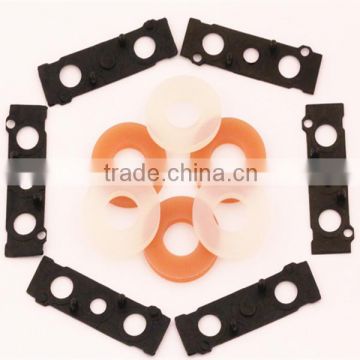 clear rubber washers