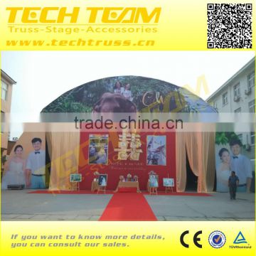 Aluminium Curve Roof Truss Display Outdoor Event Show