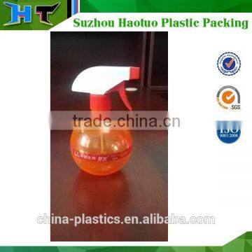 400ml empty PET ball shape bottle with trigger pump