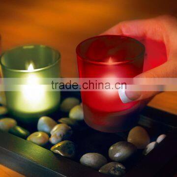 2016 Hot sale tea light candle glass holders for home