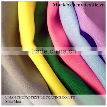 Chinese manufacturer 300D 230G/M table cloth mini matt fabric