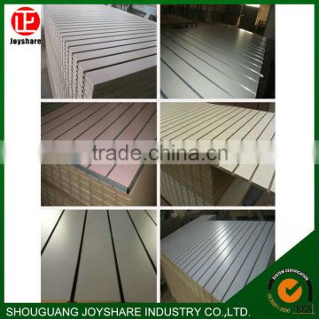 Alibaba Modern high-grade mdf slatwall/18mm raw mdf for furniture use