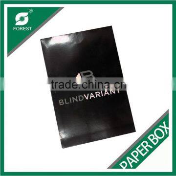 WHOLESLAE CUSTOMIZED BLACK ENVELOPE photo-3